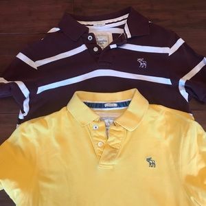 Set of 2 A&F Polos